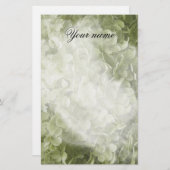 Annabelle Hydrangea Flower Briefpapier (Voorkant / Achterkant)