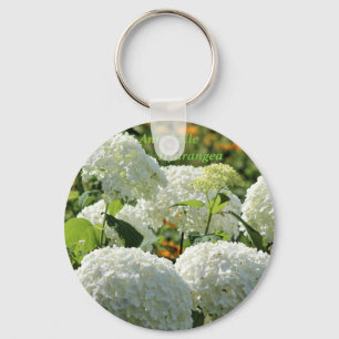 Annabelle Hydrangea Sleutelhanger