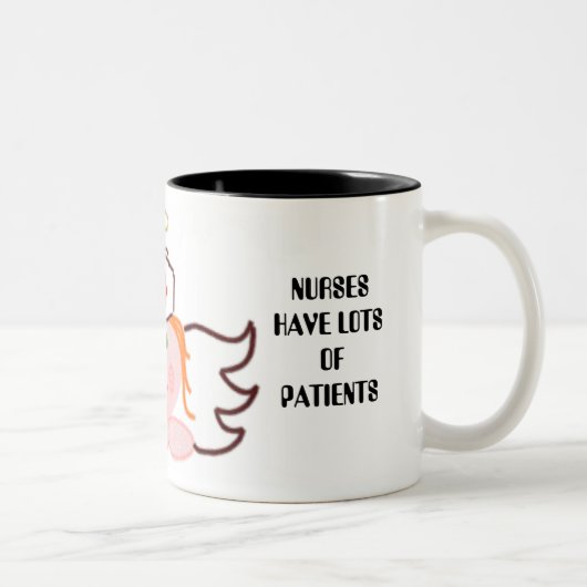 Annabelle Joy Creations Tweekleurige Koffiemok (Rechts)