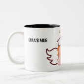 Annabelle Joy Creations Tweekleurige Koffiemok (Links)