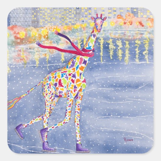 Annabelle op Ice Stickers (Voorkant)