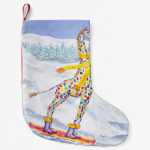 Annabelle over de kerstinslag in Pow Kleine Kerstsok