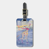 Annabelle over Ice-Bagagelabel Bagagelabel (Voorkant verticaal)