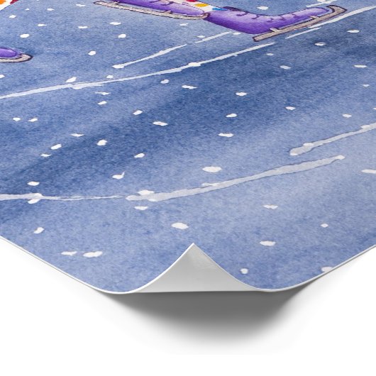 Annabelle over Ice-Poster Poster (Hoek)