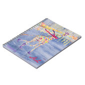 Annabelle over ijsnotebook notitieboek (Linkerzijde)