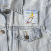 Annabelle over Pow-Button Vierkante Button 5,1 Cm (In situ)