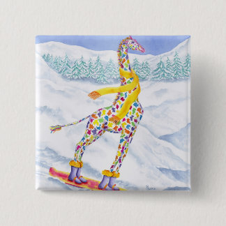 Annabelle over Pow-Button Vierkante Button 5,1 Cm