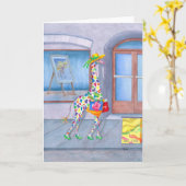 Annabelle Spree Wenskaart Kaart (Gele Bloem)