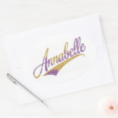 Annabelle Stickers Ovaal (Envelop)