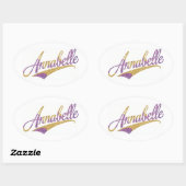 Annabelle Stickers Ovaal (Vel)