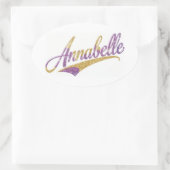 Annabelle Stickers Ovaal (Tas)