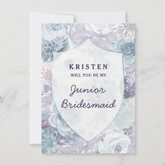Annabelle Vintage Crest Junior Bruidsmeisje Voorst (Voorkant)