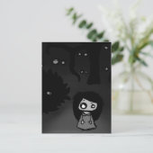 Annabelle's paranoia briefkaart (Staand voorkant)