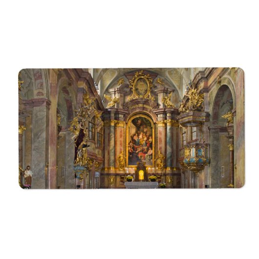 Annakirche, Wien Österreich Etiket (Voorkant)
