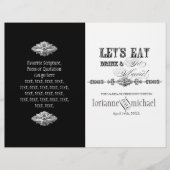 AnnaLiese Damask - programma voor officiële bruilo (Voorkant)