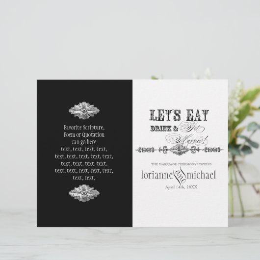 AnnaLiese Damask - programma voor officiële bruilo (Staand voorkant)