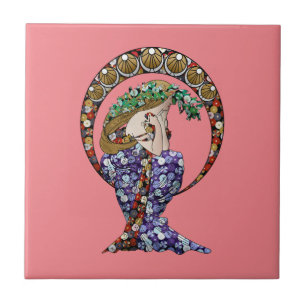 Annalise Art Nouveau Tegeltje