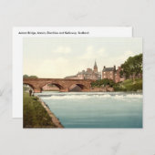 Annan Bridge, Dumfries en Galloway, Schotland Briefkaart (Voorkant / Achterkant)