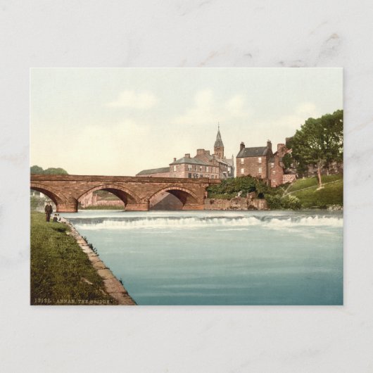 Annan Bridge, Dumfries en Galloway, Schotland Briefkaart (Voorkant)