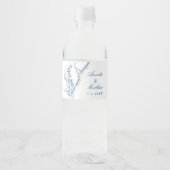 Annapolis Chesapeake Bay Wedding Waterfles Etiket (Voorkant)