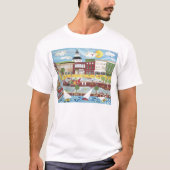 Annapolis in de zomer t-shirt (Voorkant)