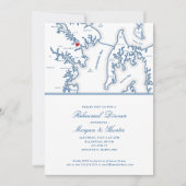 Annapolis Kent Island kaart Navy repetitie diner (Voorkant)