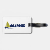 Annapolis, Maryland Bagagelabel (Achterkant horizontaal)