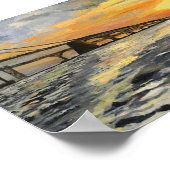 Annapolis Maryland Chesapeake Bay Bridge Poster (Hoek)