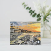 Annapolis Maryland Chesapeake Bay Briefkaart (Staand voorkant)
