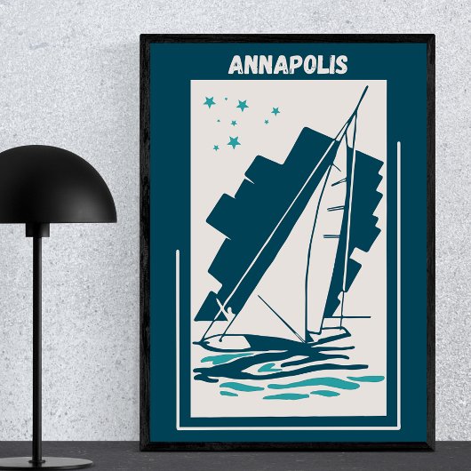 Annapolis, Maryland, Chesapeake -  maaltijden Poster