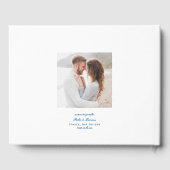 Annapolis Maryland Kaart Bestemming Bruiloft Gastenboek (Achterkant)