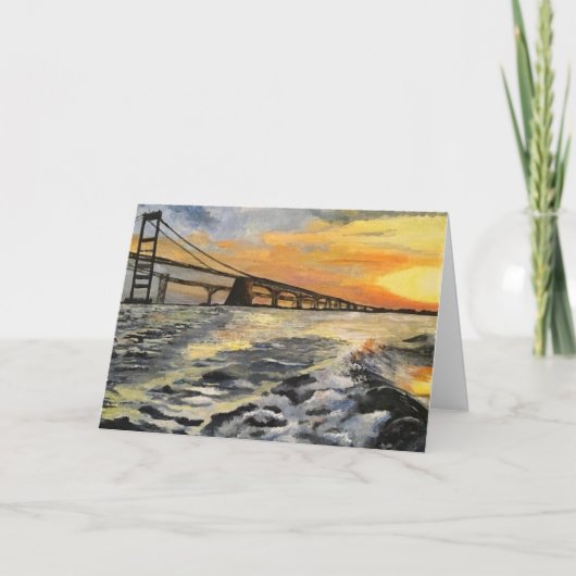 Annapolis Maryland Lege Wenskaart Kaart (Voorkant)