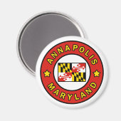 Annapolis Maryland Magneet (Voorkant / Achterkant)