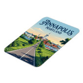 Annapolis Maryland Magneet (Linkerzijde)