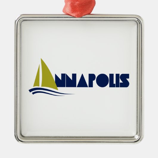 Annapolis, Maryland Metalen Ornament (Voorkant)