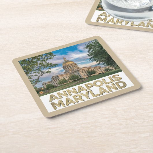 Annapolis Maryland Onderzetter Set (Schuin)