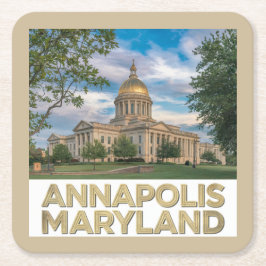 Annapolis Maryland Onderzetter Set