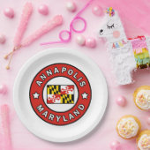 Annapolis Maryland Papieren Bordje (Feest)