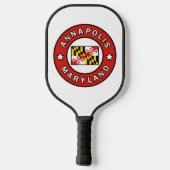 Annapolis Maryland Pickleball Paddle (Achterkant)