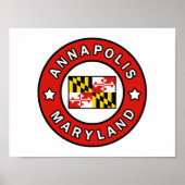 Annapolis Maryland Poster (Voorkant)