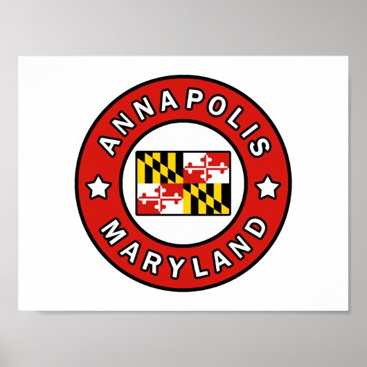 Annapolis Maryland Poster (Voorkant)