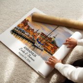 Annapolis Maryland Poster, Watercolor, Custom Poster