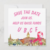 Annapolis Maryland Skyline SG-Faded Glory Save The Date (Voorkant)