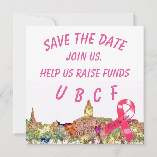 Annapolis Maryland Skyline SG-Faded Glory Save The Date (Voorkant)