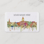 Annapolis Maryland Skyline SG-Faded Glory Visitekaartje (Voorkant)