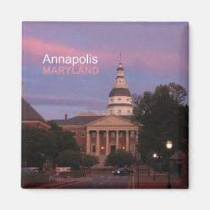Annapolis Maryland State House Koelkast Magneet