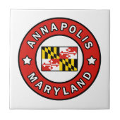 Annapolis Maryland Tegeltje (Voorkant)