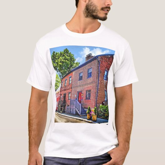 Annapolis MD - Fleet Street T-shirt (Voorkant)