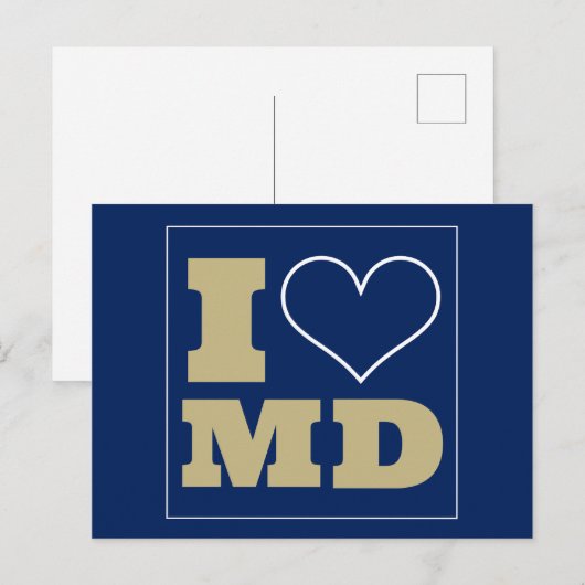 Annapolis (MD) Tailgate Invitation Briefkaart (Voorkant / Achterkant)