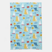 Annapolis (Naptown) Pups Zomerse keukenhanddoek (Verticaal)